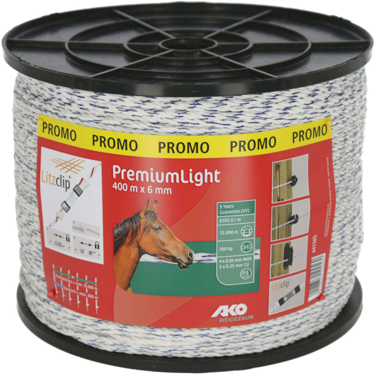 Ako Touw Premium Light Wit/Blauw