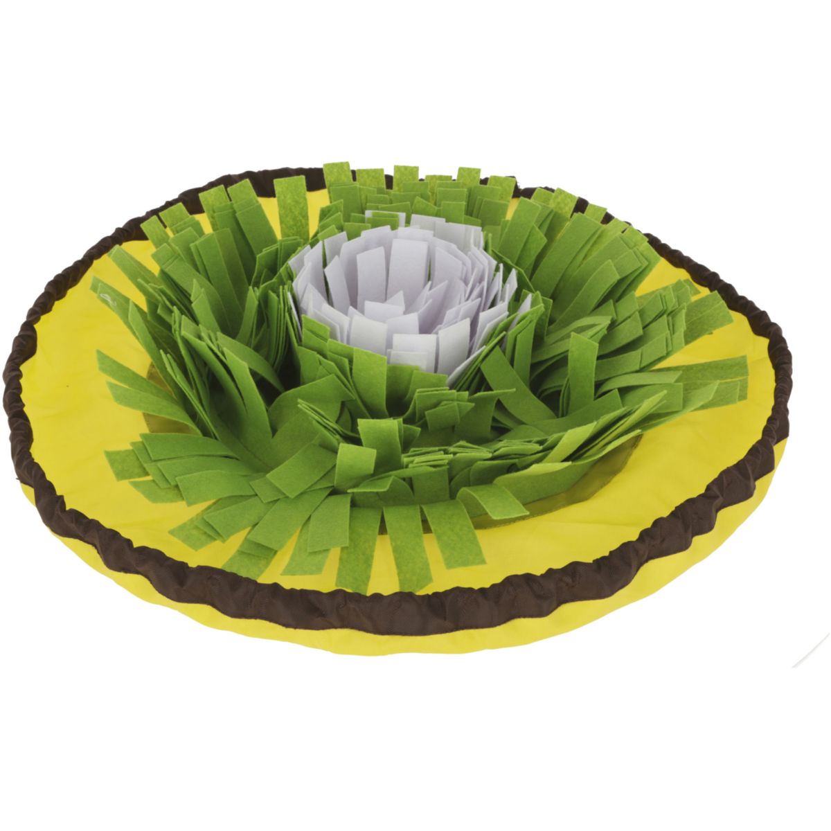 Kerbl Snuffelmat Bowl Geel/Groen/Wit