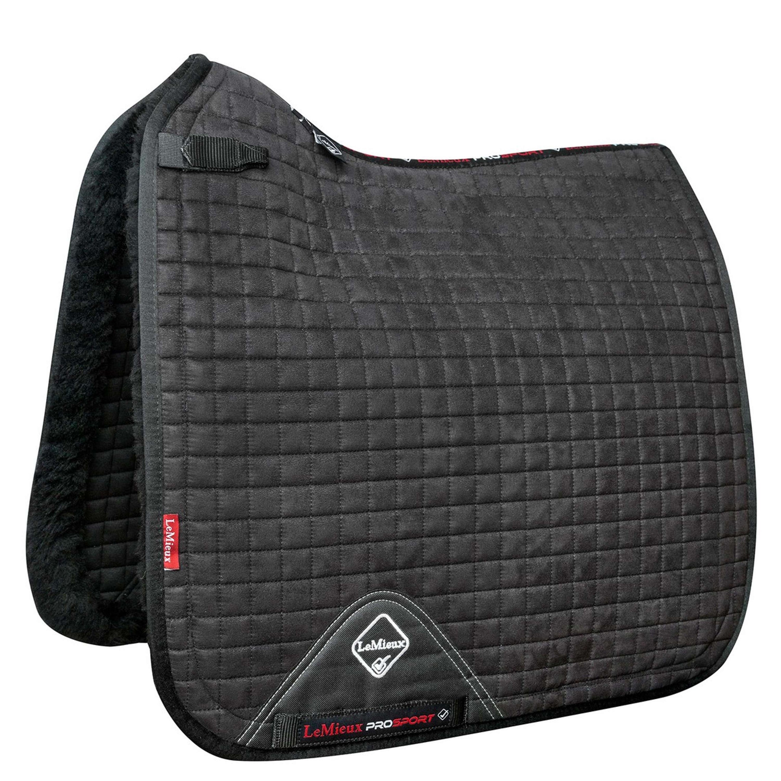 LeMieux Zadeldekje Sensitive Square Dressuur Zwart LeMieux Zadeldekje Sensitive Square Dressuur Zwart