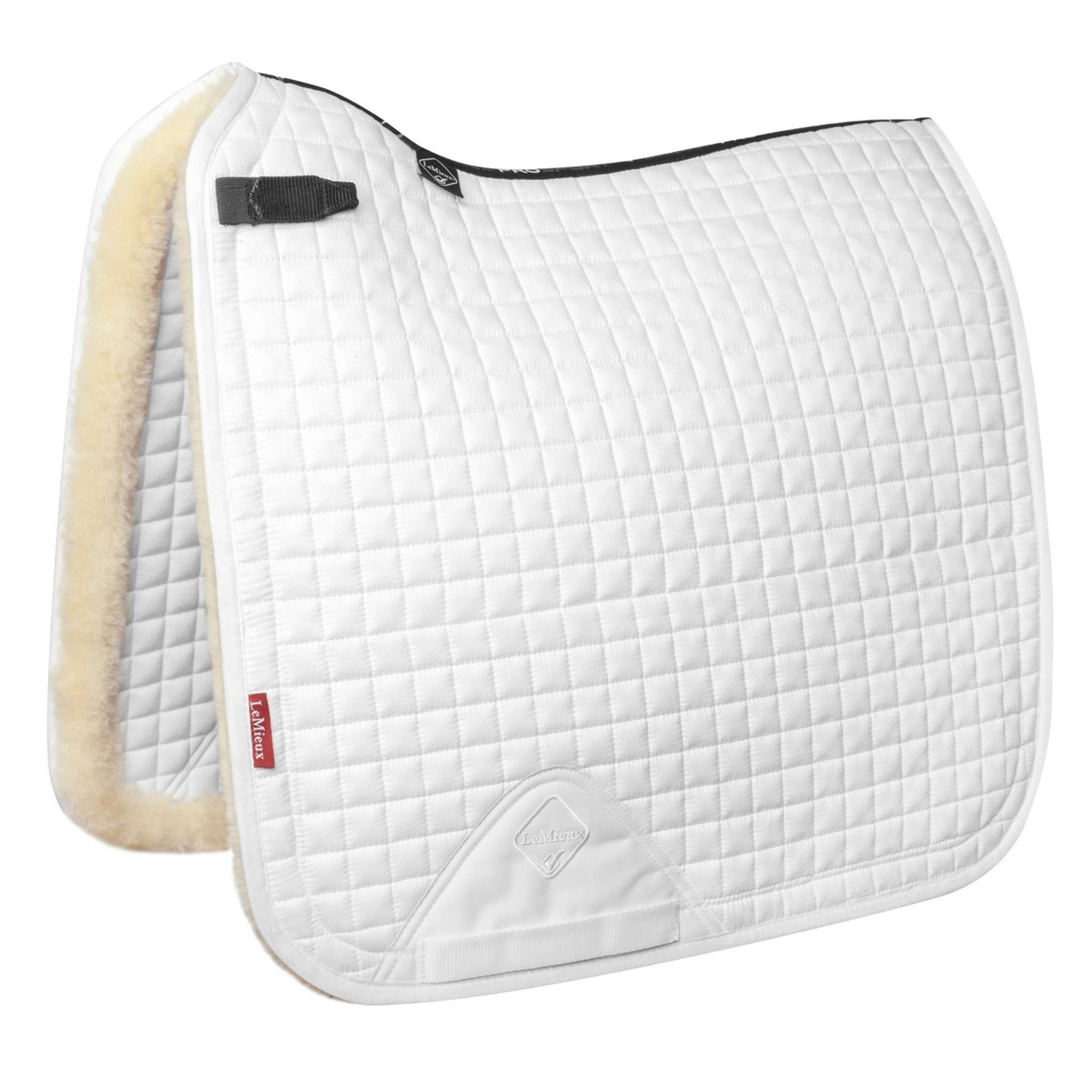 LeMieux Zadeldekje Sensitive Square Dressuur Wit LeMieux Zadeldekje Sensitive Square Dressuur Wit