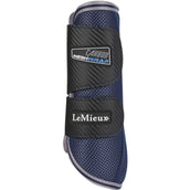 LeMieux Beenbeschermers Carbon Mesh Navy