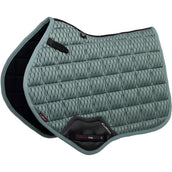 LeMieux Zadeldekje Carbon Mesh Air Square CC Sage