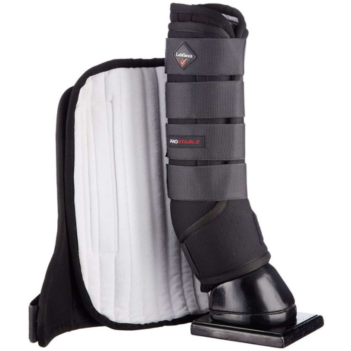 LeMieux Beenbeschermers Stable Boot Wraps Zwart