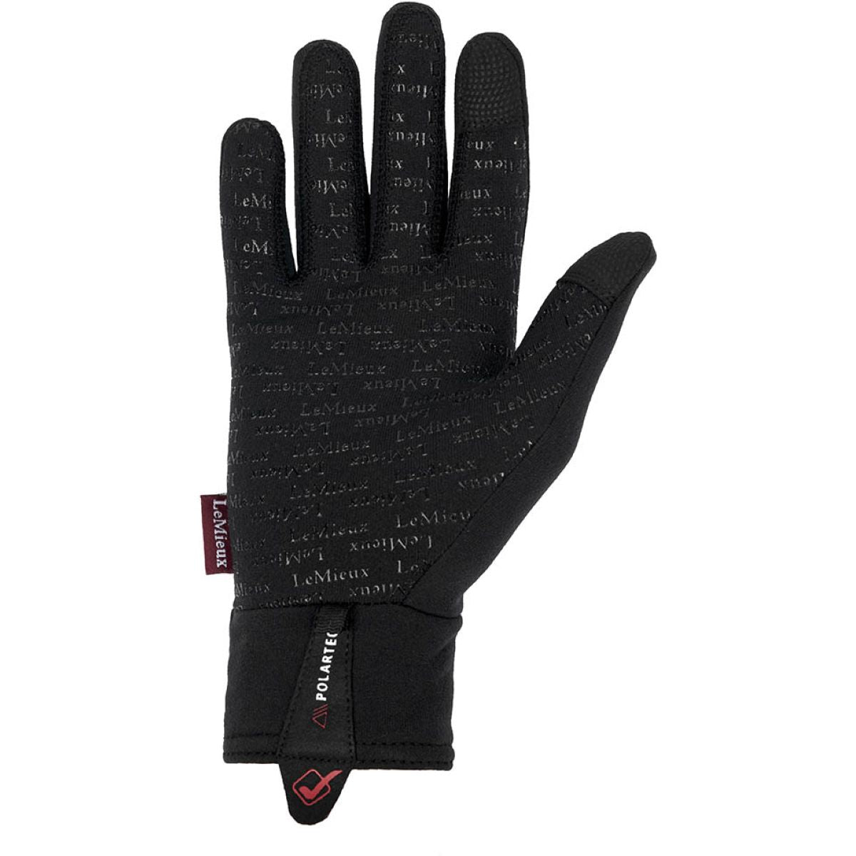 LeMieux Rijhandschoenen Polar Tec Zwart