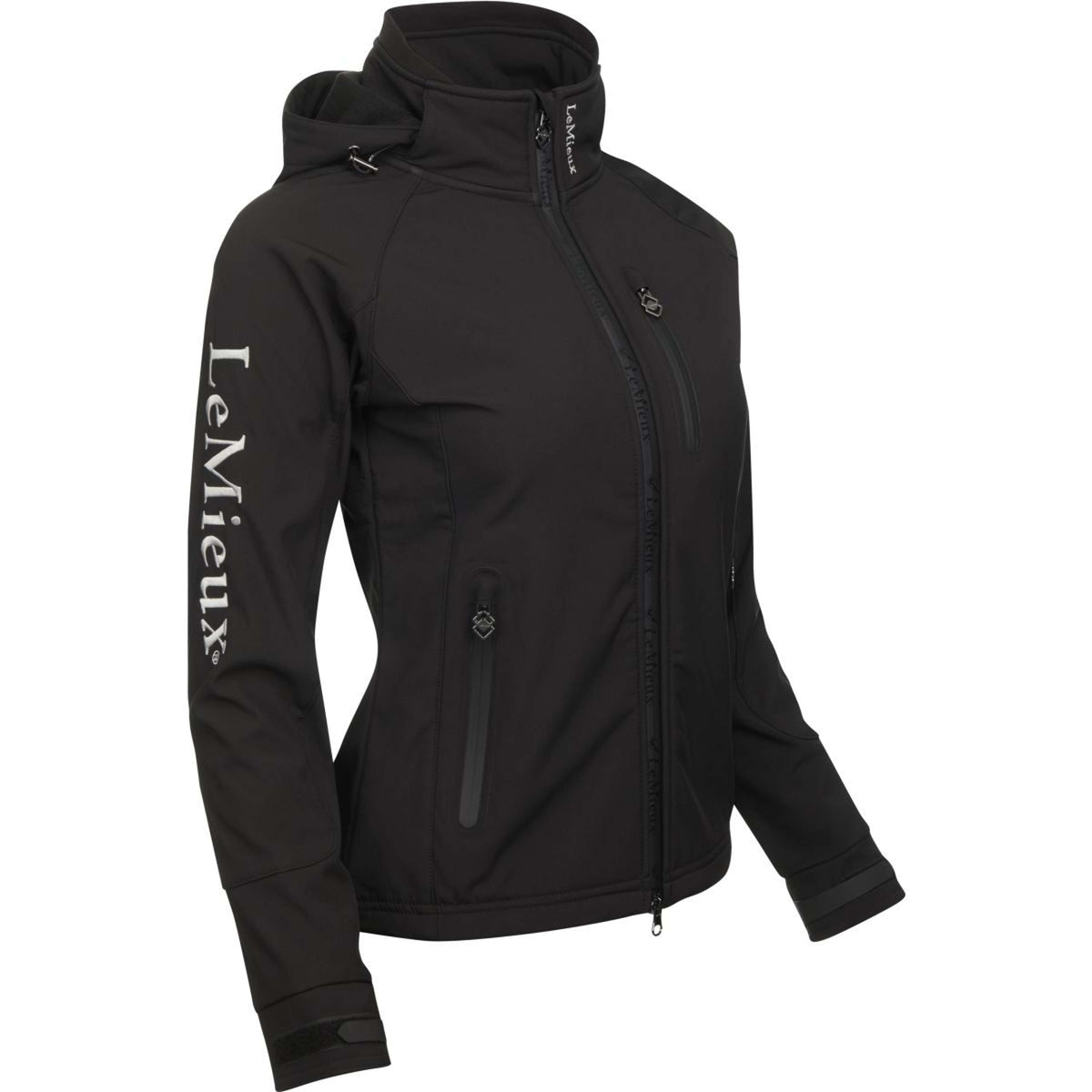 LeMieux Jas Elite Softshell Dames Zwart