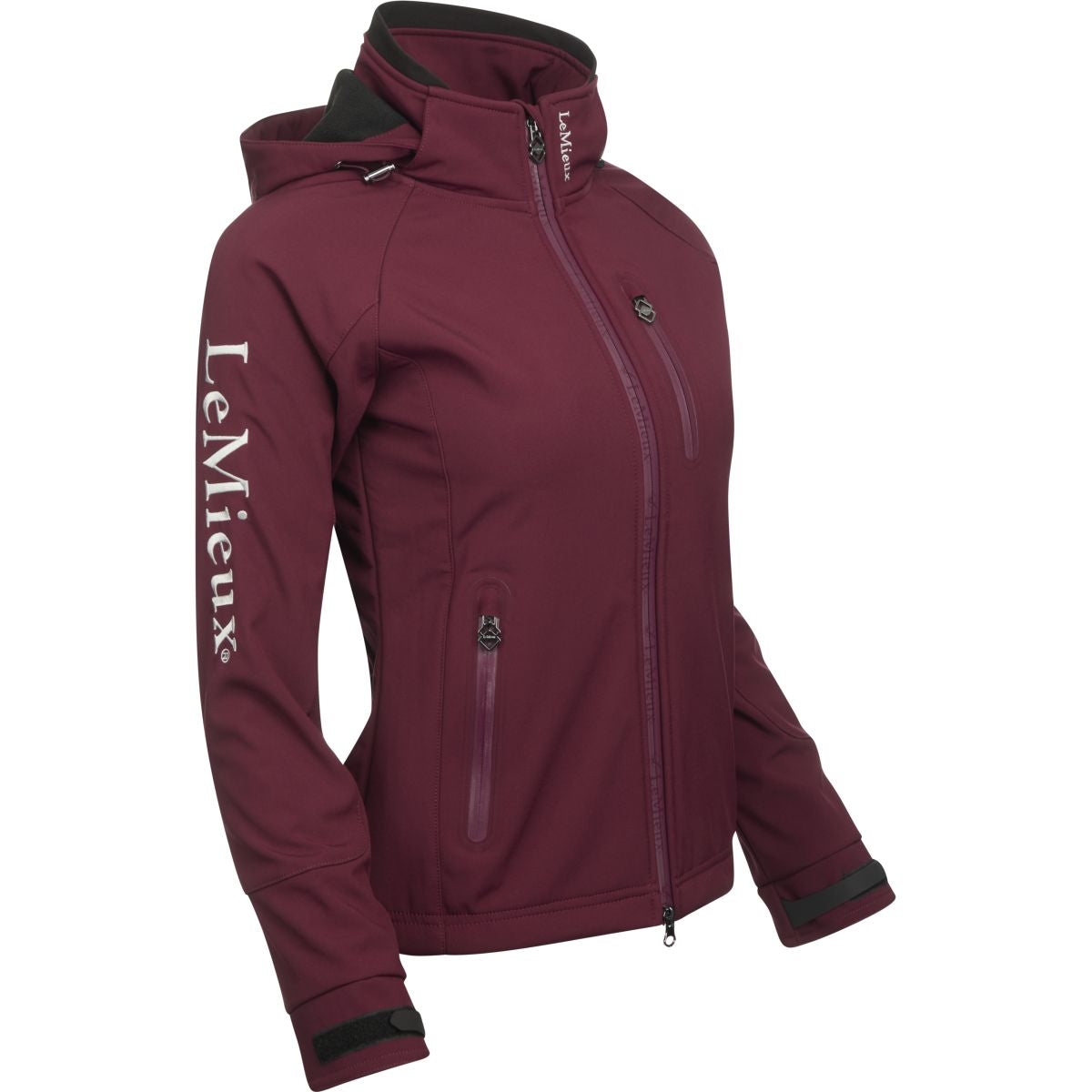 LeMieux Jas Elite Softshell Dames Burgundy