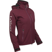 LeMieux Jas Elite Softshell Dames Burgundy