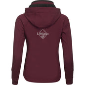 LeMieux Jas Elite Softshell Dames Burgundy