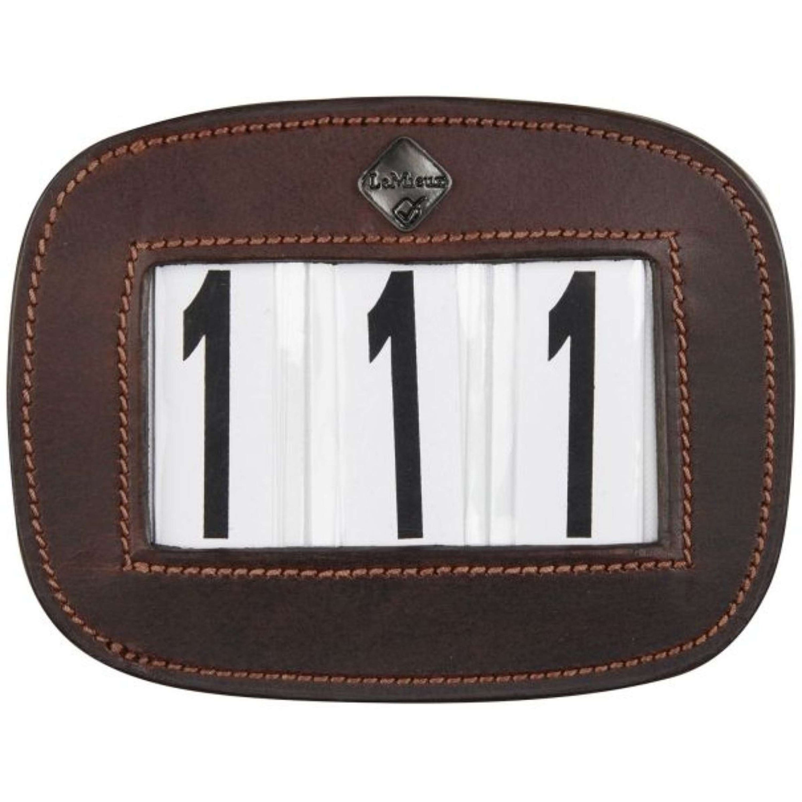 LeMieux Startnummers Saddle Pad Bruin LeMieux Startnummers Saddle Pad Bruin