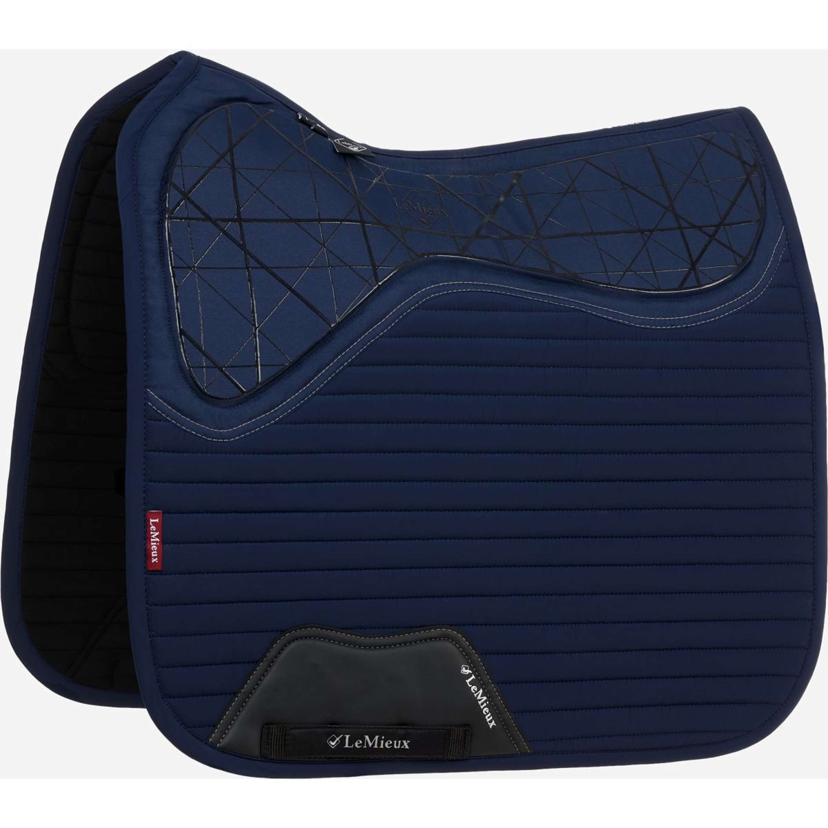 LeMieux Zadeldekje Softshell Grip Dressuur Navy