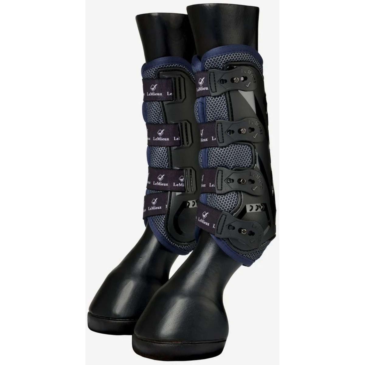 LeMieux Beenbeschermers Snug Boots Ultramesh Achter Dark Navy