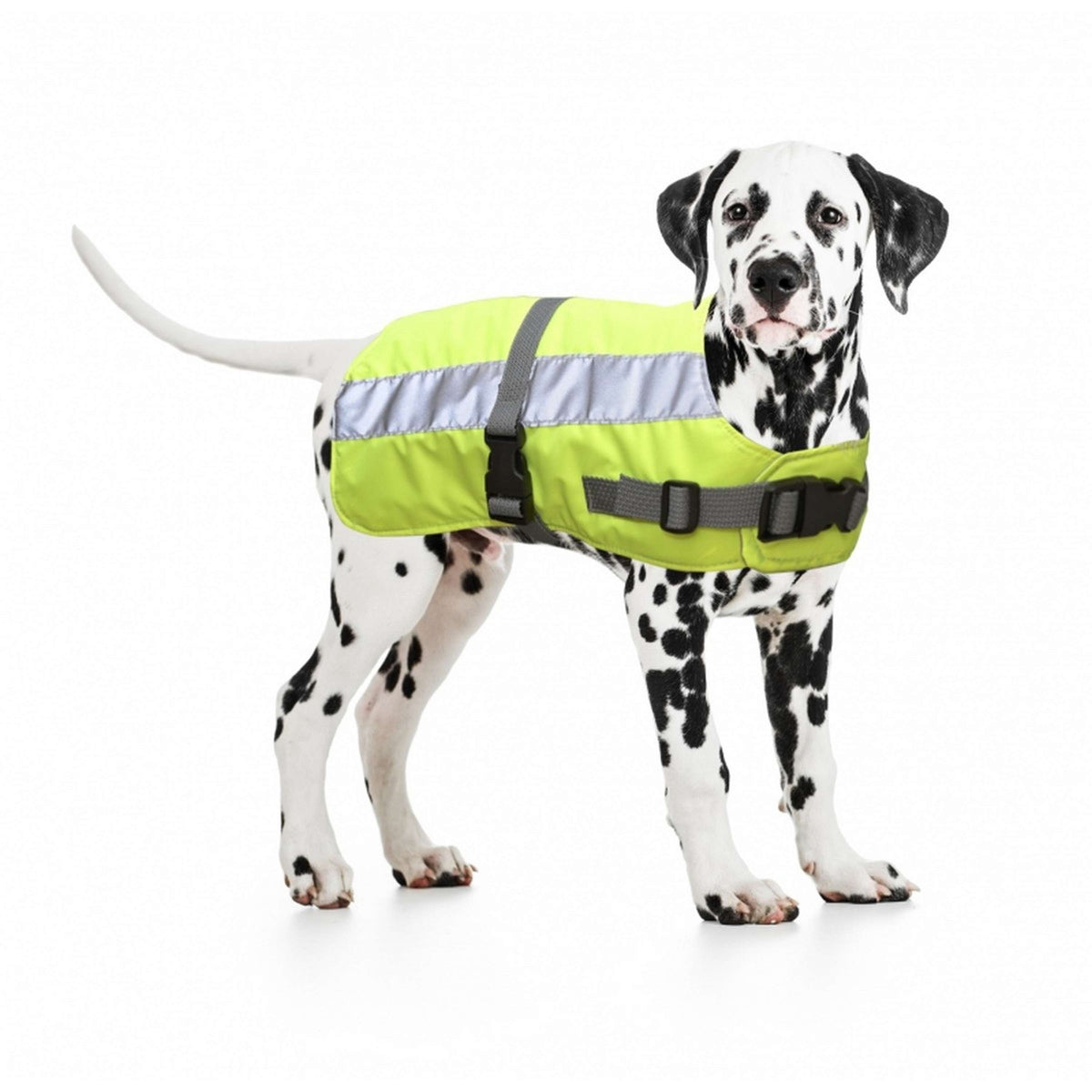 Duvo+ Flectalon Hi Vis Dog Jacket Geel