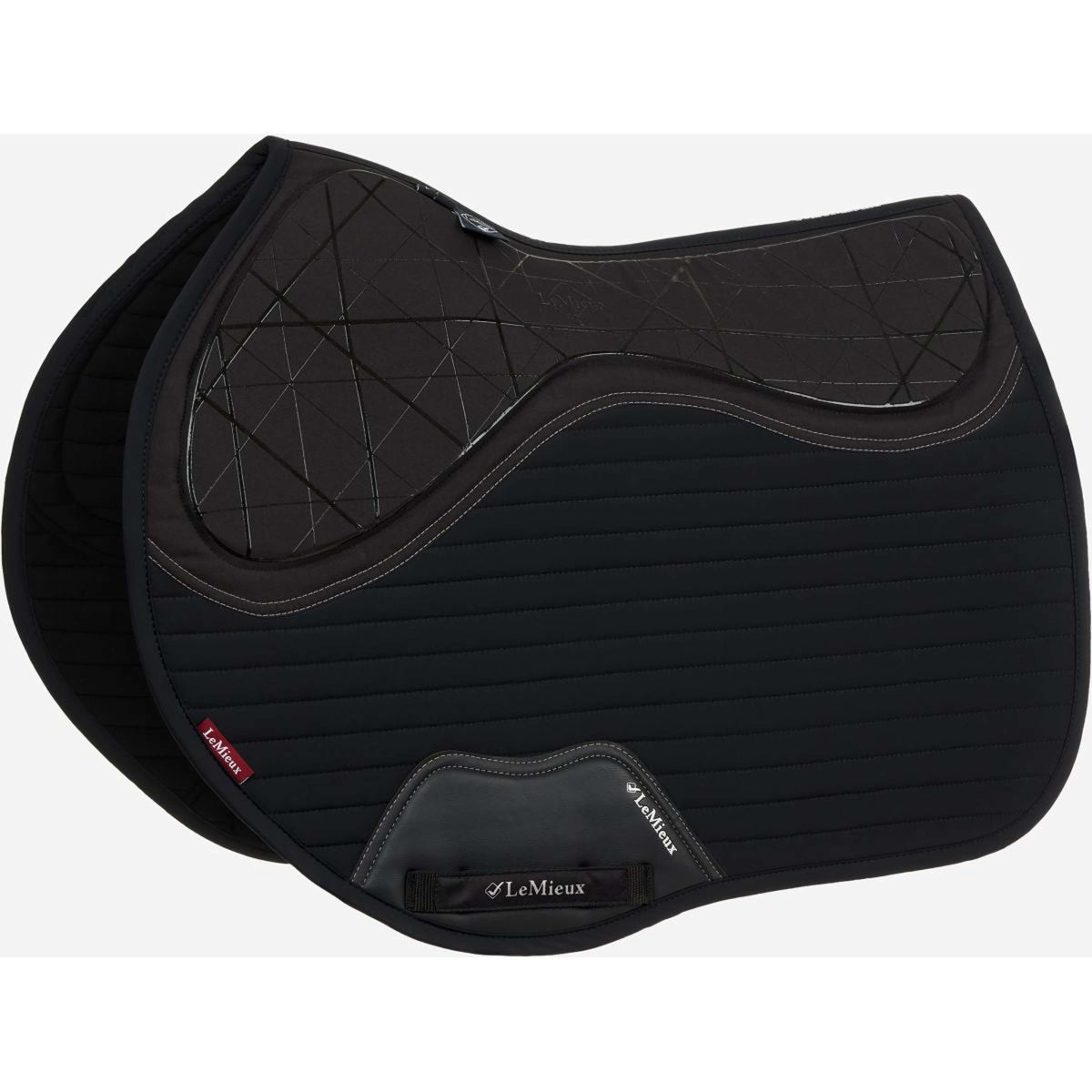 LeMieux Zadeldekje Soft Shell Anti Slip CC Zwart