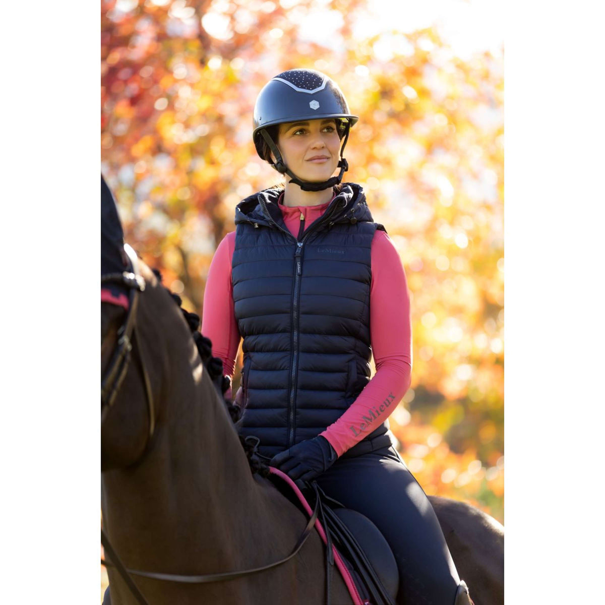 LeMieux Bodywarmer Rose Navy