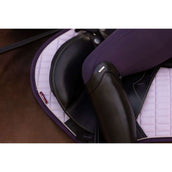 LeMieux Zadeldekje Suede Springen Lilac