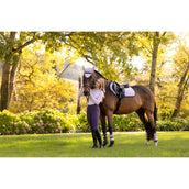 LeMieux Zadeldekje Suede Springen Lilac