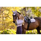 LeMieux Zadeldekje Suede Springen Lilac