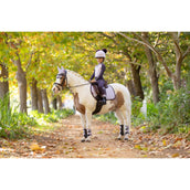 LeMieux Zadeldekje Suede Springen Lilac