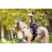 LeMieux Zadeldekje Suede Springen Lilac