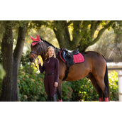 LeMieux Zadeldekje Loire Classic Springen Cranberry