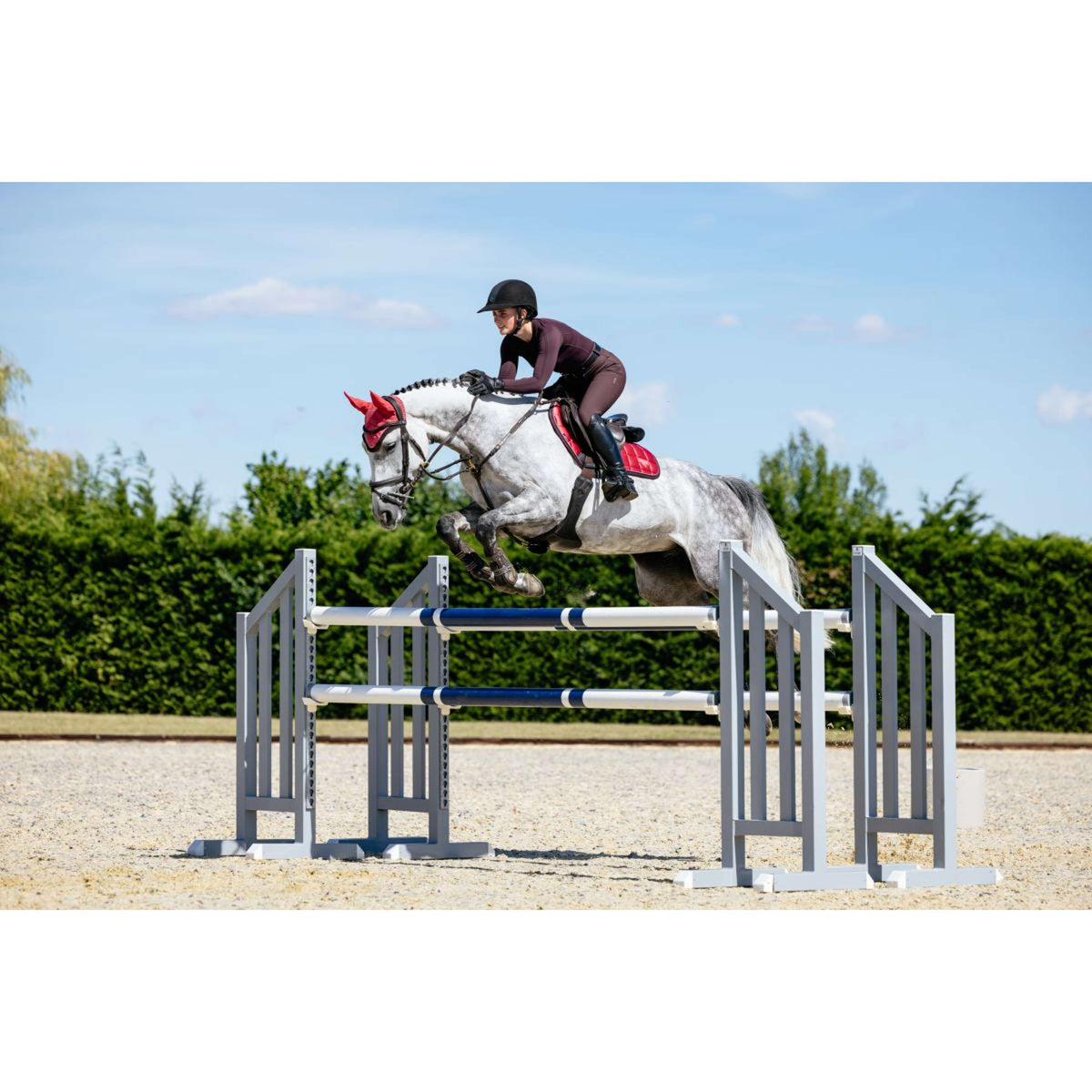 LeMieux Zadeldekje Loire Classic Springen Cranberry