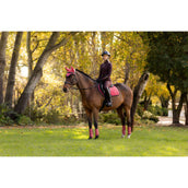 LeMieux Zadeldekje Loire Classic Springen Cranberry