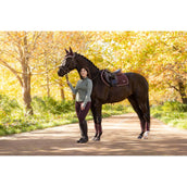 LeMieux Zadeldekje Loire Classic Springen Damson