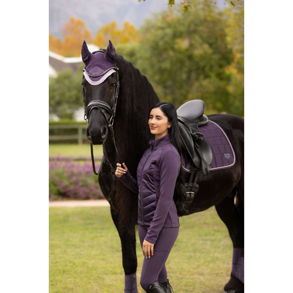 LeMieux Zadeldekje Loire Classic Dressuur Juniper