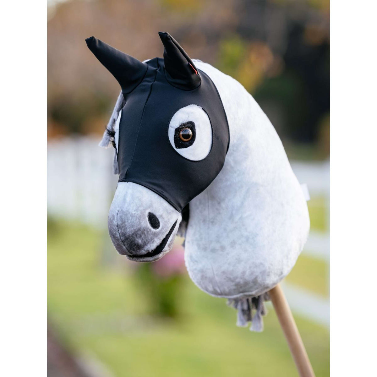 LeMieux Hobby Horse Stay Calm Mask Zwart