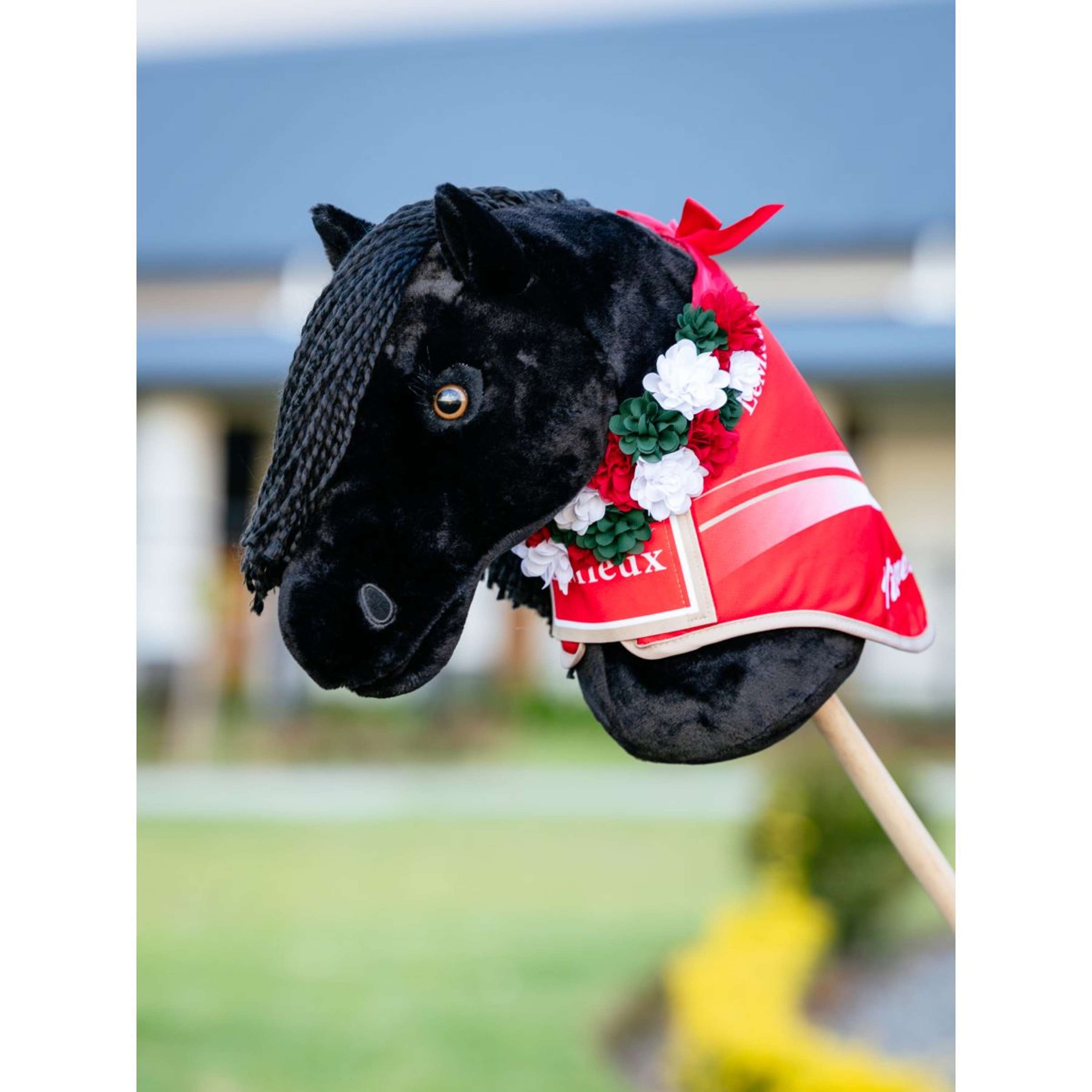 LeMieux Hobby Horse Flower Sash Rood LeMieux Hobby Horse Flower Sash Rood