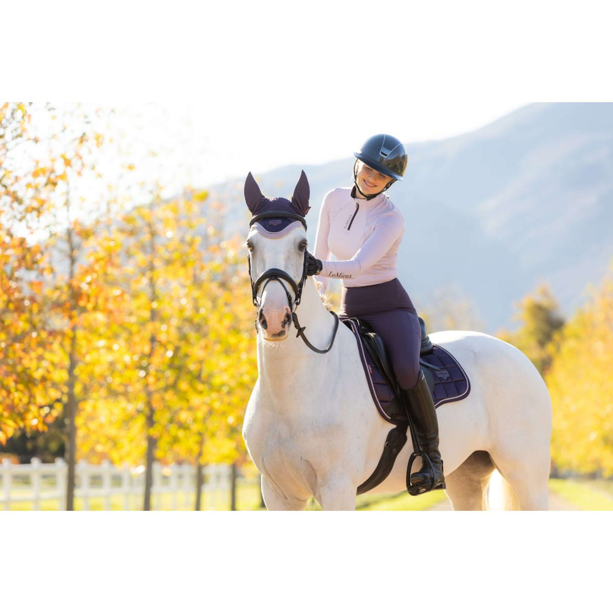 LeMieux Shirt Base Layer Classique Lilac