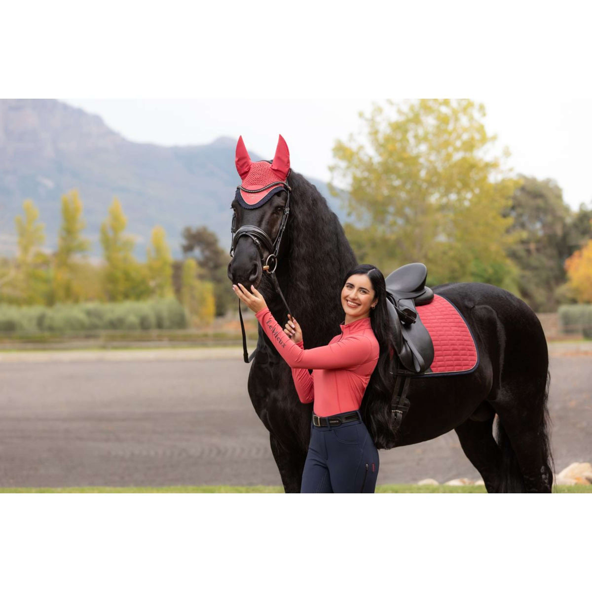 LeMieux Shirt Base Layer Classique Cranberry