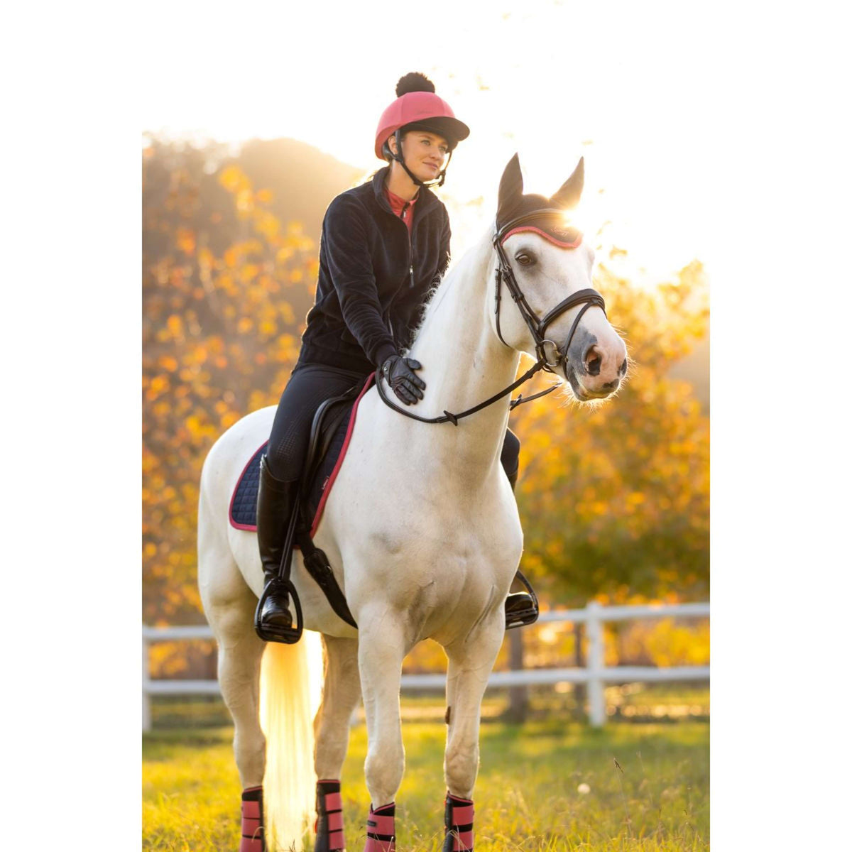 LeMieux Vest Liberty Fleece Navy