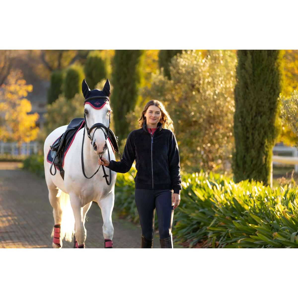 LeMieux Vest Liberty Fleece Navy