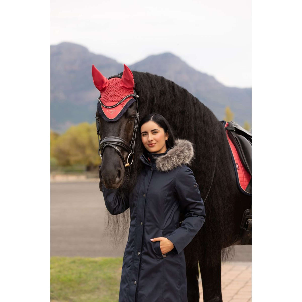 LeMieux Jas Anya Waterproof Lang Navy