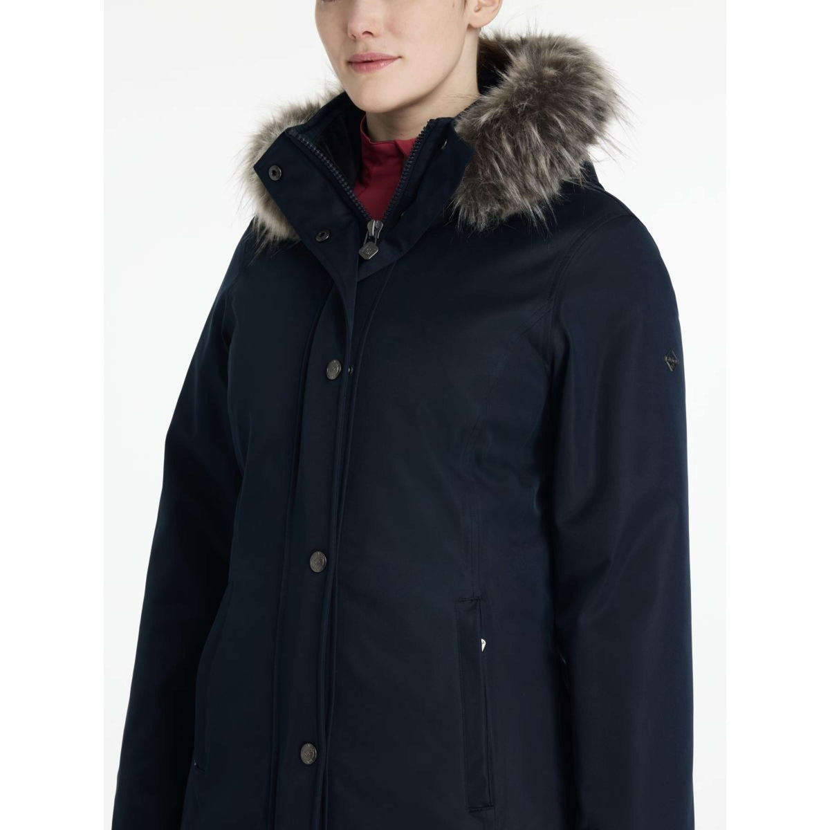 LeMieux Jas Anya Waterproof Lang Navy