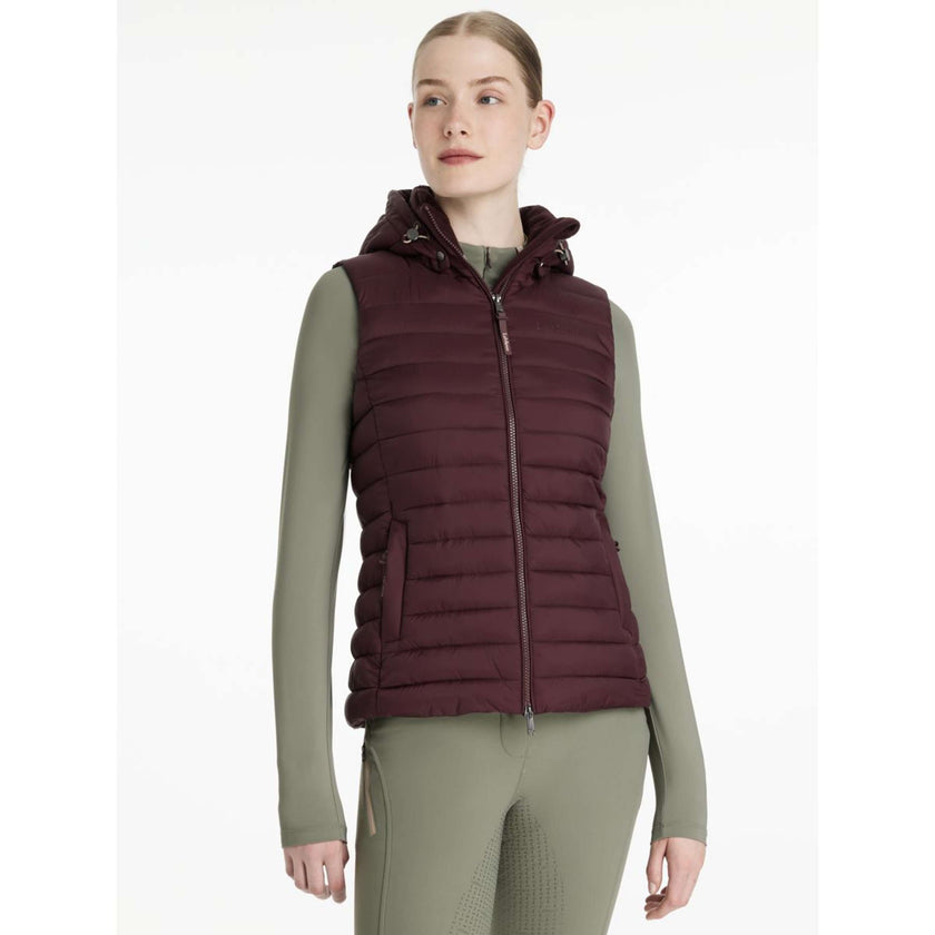LeMieux Bodywarmer Rose Damson LeMieux Bodywarmer Rose Damson