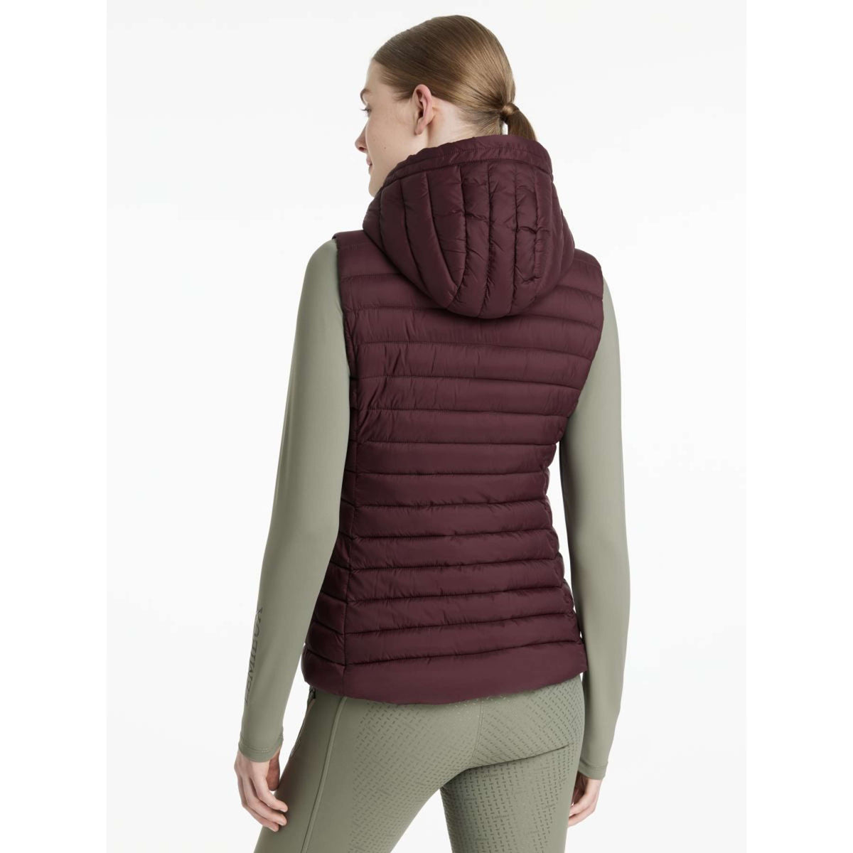 LeMieux Bodywarmer Rose Damson