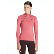 LeMieux Baselayer Young Rider Mia Mesh Cranberry
