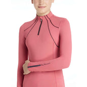 LeMieux Baselayer Young Rider Mia Mesh Cranberry