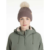 LeMieux Beanie Clara Rib Walnut