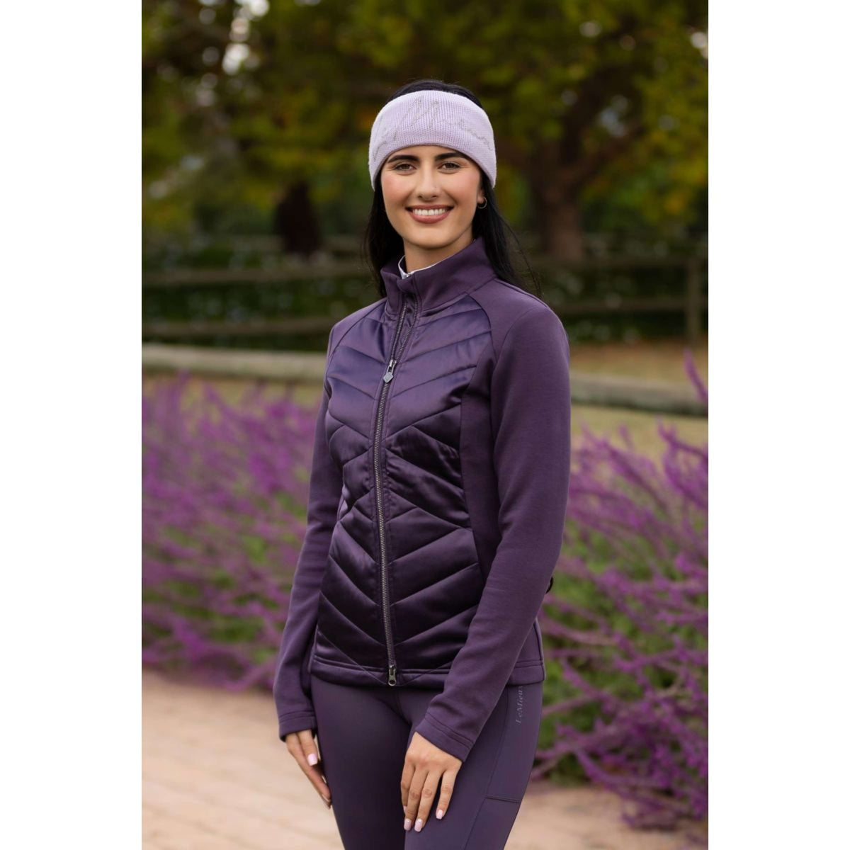 LeMieux Hoofdband Sparkle Lilac