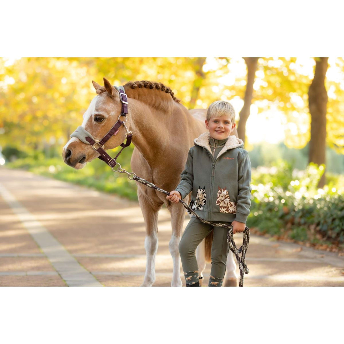 LeMieux Vest Mini Charlie Pony Kids Rosemary