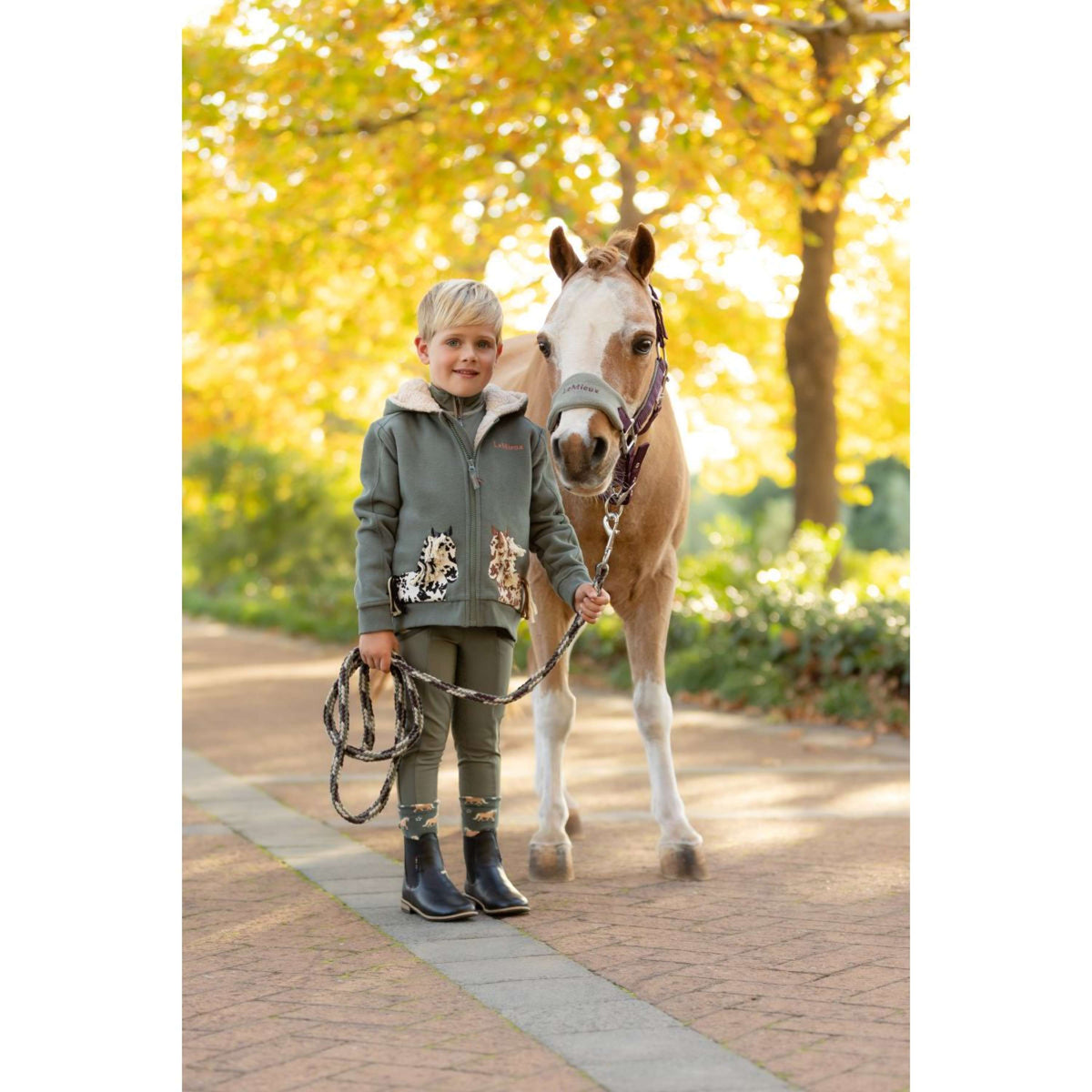 LeMieux Vest Mini Charlie Pony Kids Rosemary