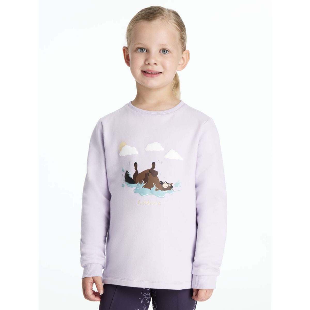 LeMieux Trui Mini Poppy Kids Lilac