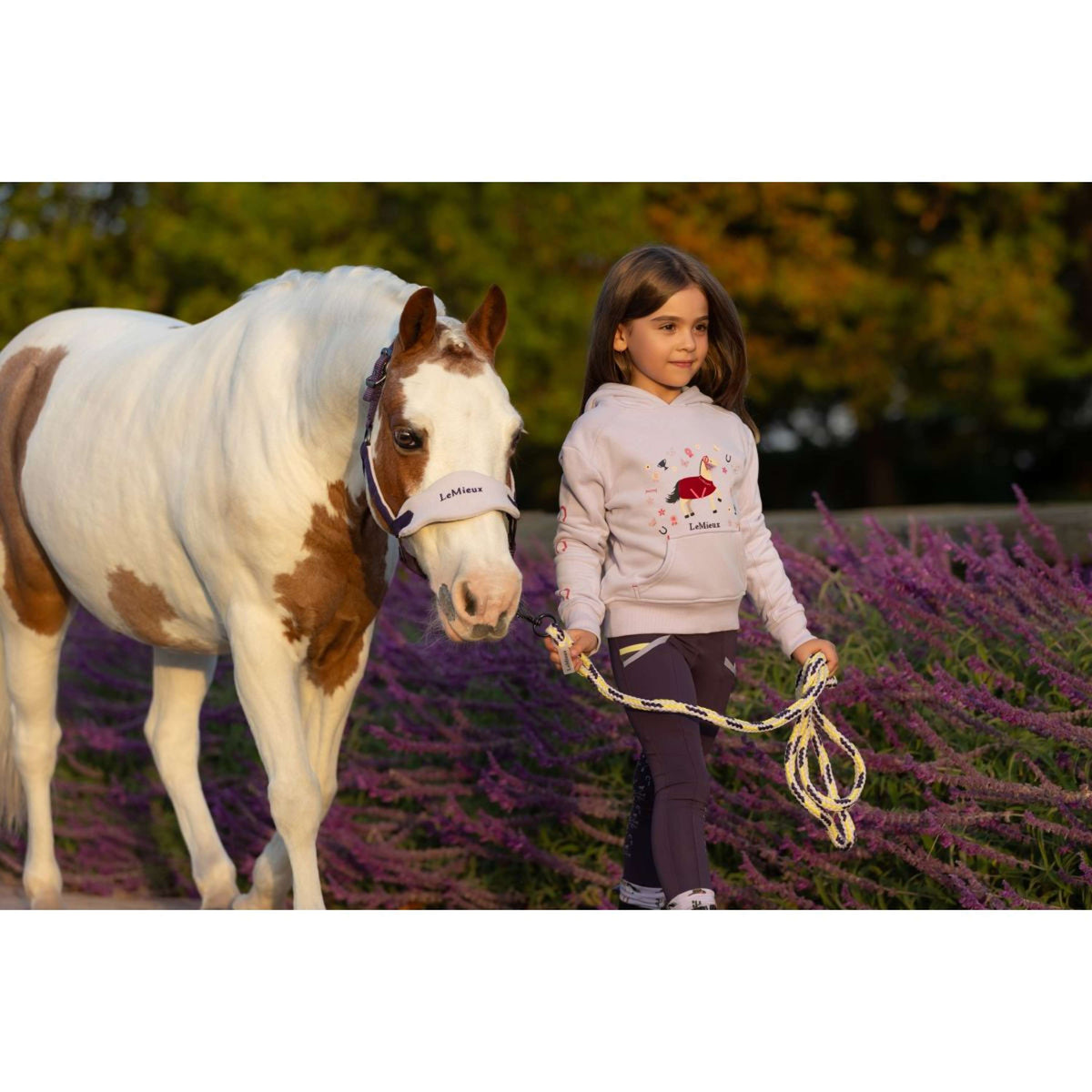 LeMieux Hoodie Mini Romi Kids Lilac