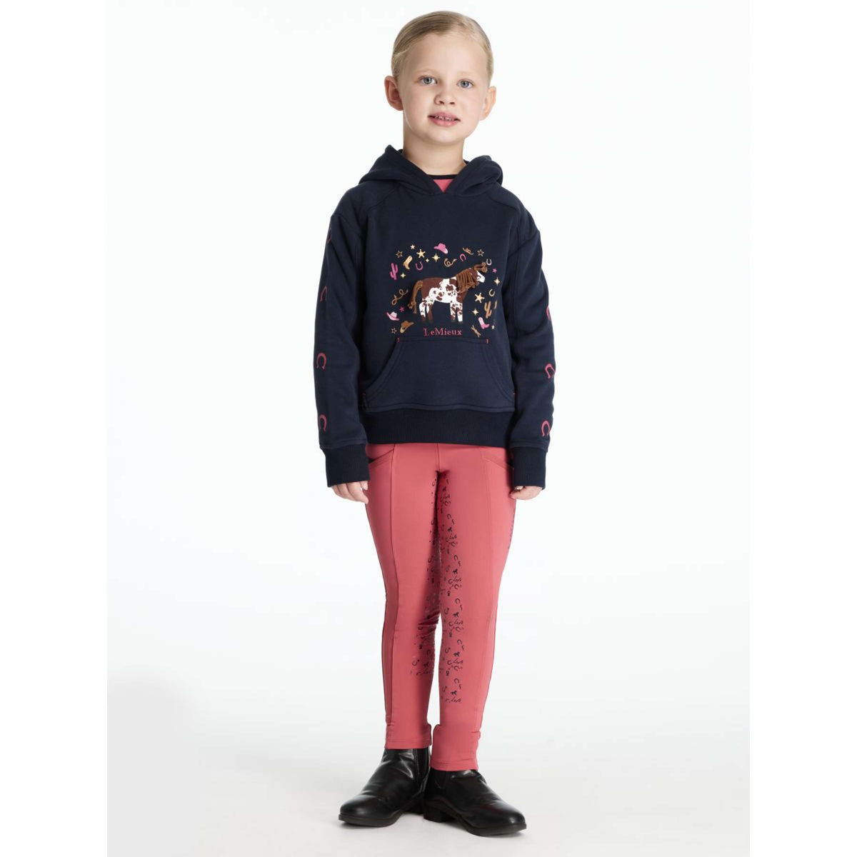 LeMieux Hoodie Mini Romi Kids Navy