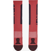 LeMieux Rijsokken Silicone Cranberry