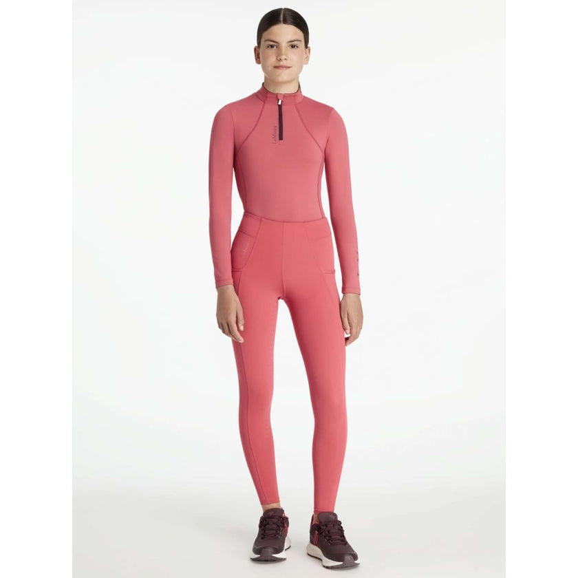 LeMieux Rijlegging Young Rider Orla Full Grip Cranberry