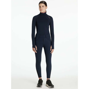 LeMieux Rijlegging Young Rider Ella Brushed Full Grip Navy